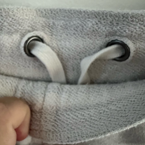 Mossimo Supply Co. High Waist Striped Gray Shorts - Picture 4 of 5